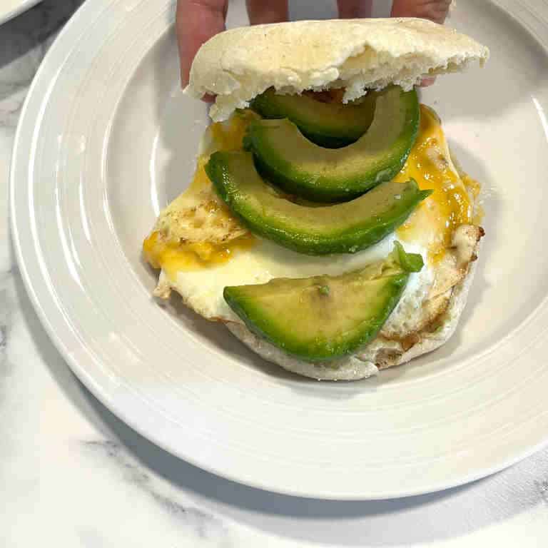 Breakfast Sandwich with Avocado